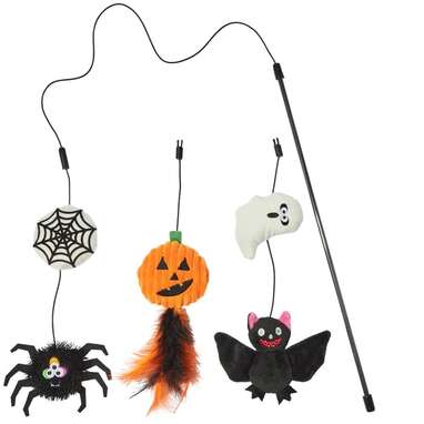 spooky cat toys